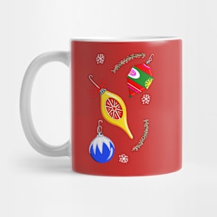 Retro Christmas Mug